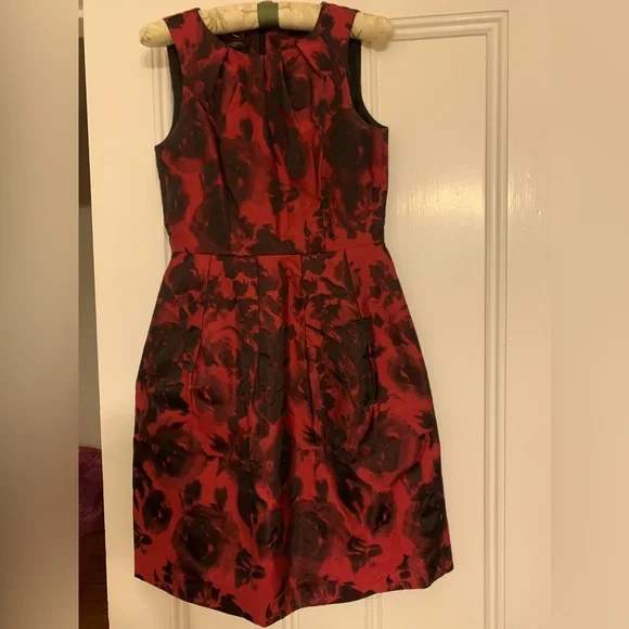 Talbots | Dresses | Talbots Deep Red And Black Stunning Dress For Any Party Occasion | Poshmark Talbots | Dresses | Talbots Deep Red And Black Stunning Dress For Any Party Occasion | Poshmark